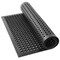 GRIDMANN Rubber Floor Mats, Anti-Fatigue Drainage Mats, Non-Slip and Grease Resistant for Restaurants, Commercial Kitchens, Bar Floors, Black